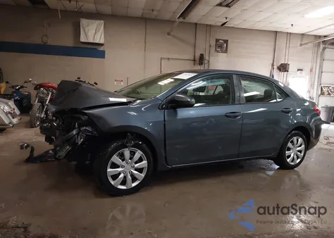 2016 Toyota Corolla Le z USA, uszkodzony, nr VIN 5YFBURHE7GP480605